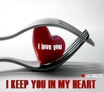 I keep you in my heart - DesiComments.com