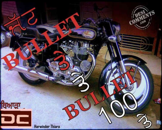 Jatt bullet te bullet 100 te