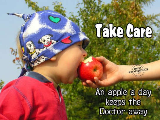 An apple a day keeps the doctor away