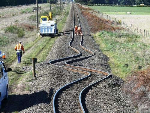 Funny railway line 