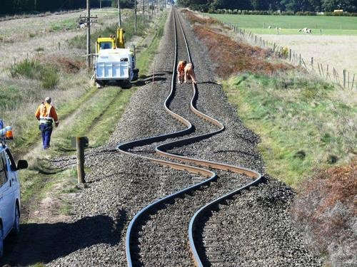 Funny railway line