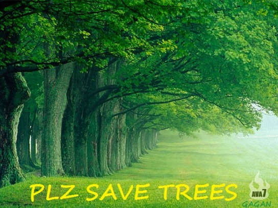 Please save trees