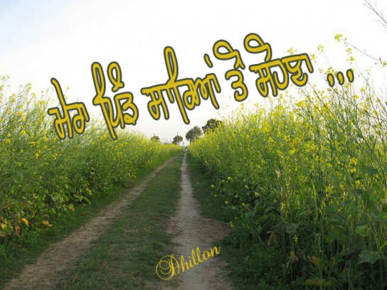 Mera pind sareyan to sohna…