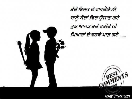 Tere ishq de vavrole ni