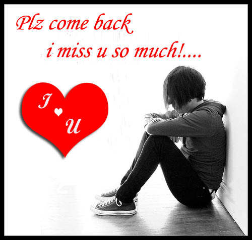 I miss you so much