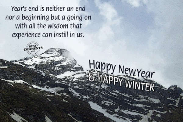 Happy New Year & Happy Winter