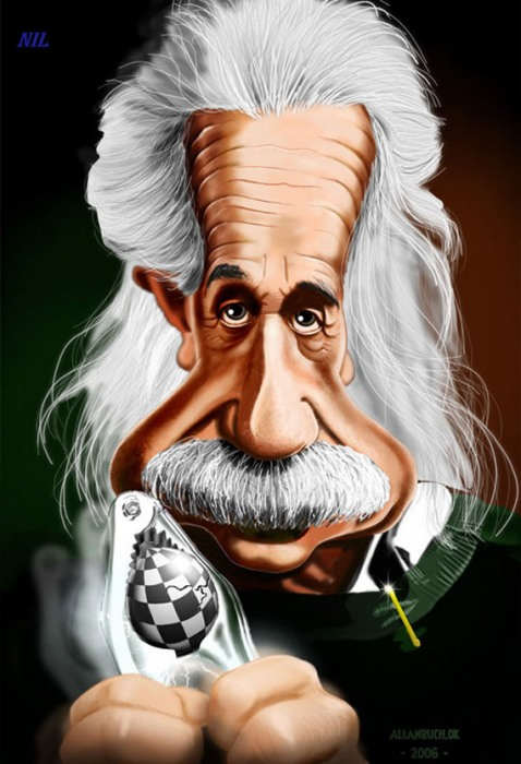 Albert Einstein Funny Look