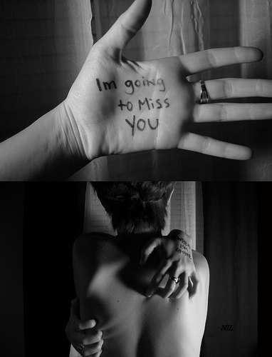 I'm going to miss you
