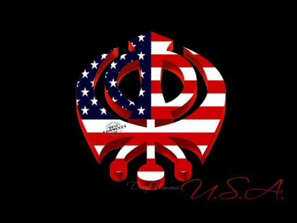 USA Flag Khanda