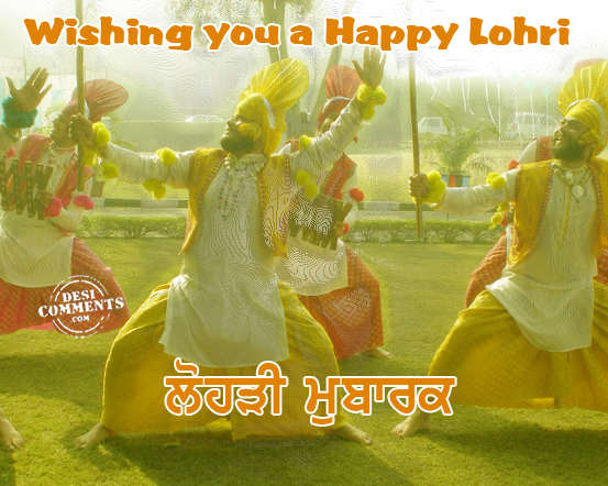 Wishing you a Happy Lohri