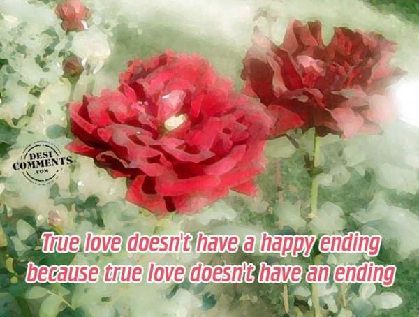 True love doesn't have a happy ending...