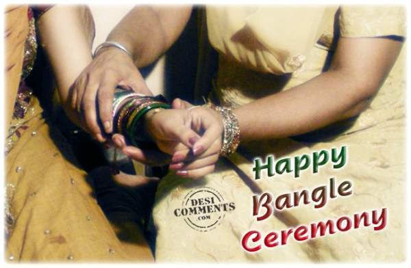 Happy Bangle Ceremony 