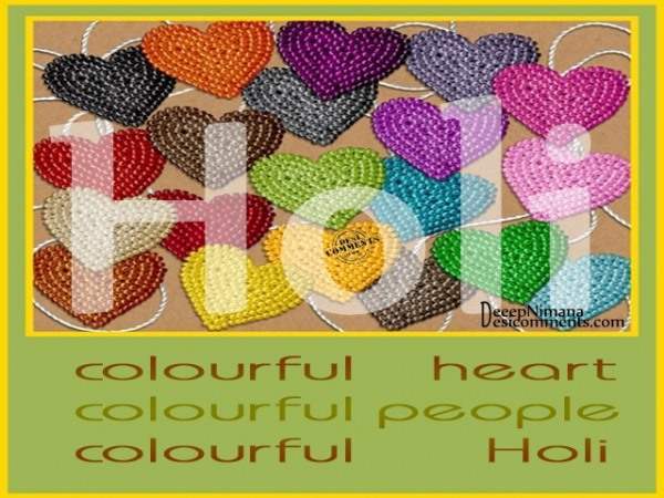 Colourful Holi