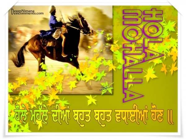 Hola Mohalla