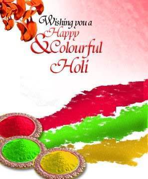 Wishing you a Happy & Colorful Holi
