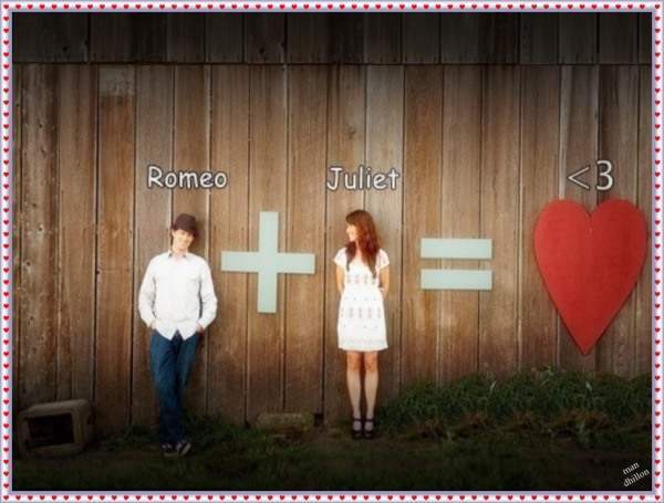 Romeo + Juliet = Love