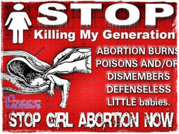 Stop Girl Abortion Now