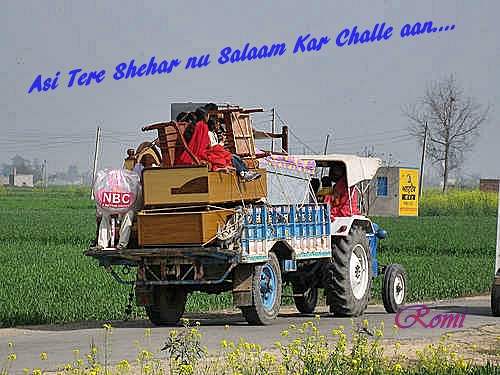 Asi tere shehar nu salaam kar challe aan…