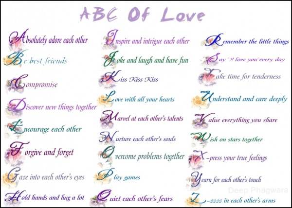 ABC Of Love