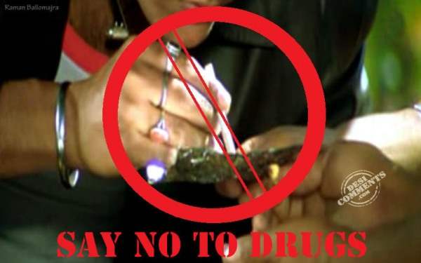 Say no to drugs