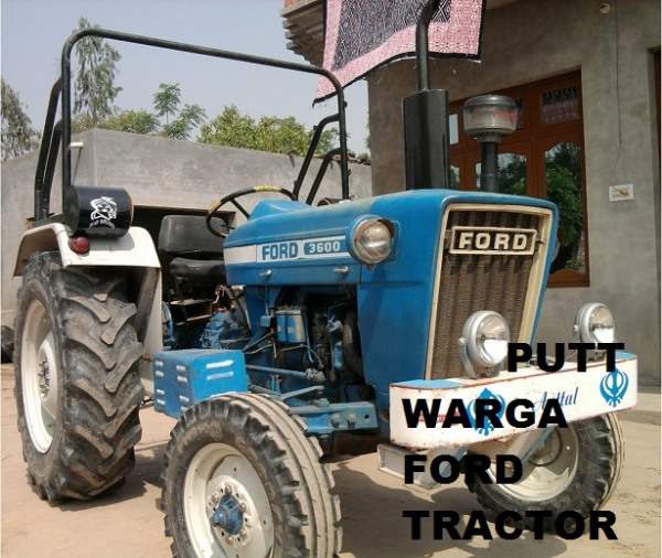 Putt warga ford tractor