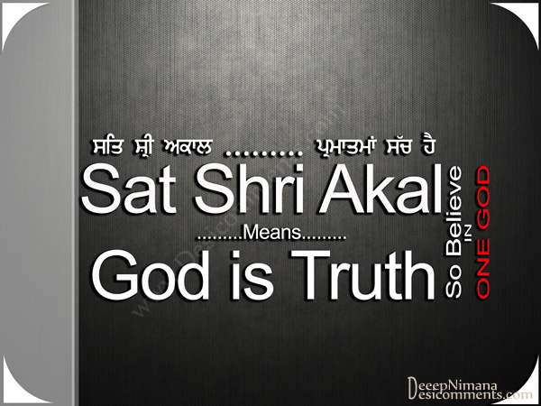 Sat Shri Akal