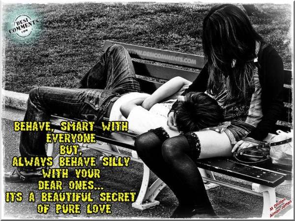 Beautiful secret of pure love