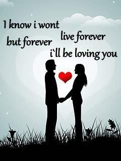 Forever I’ll be loving you