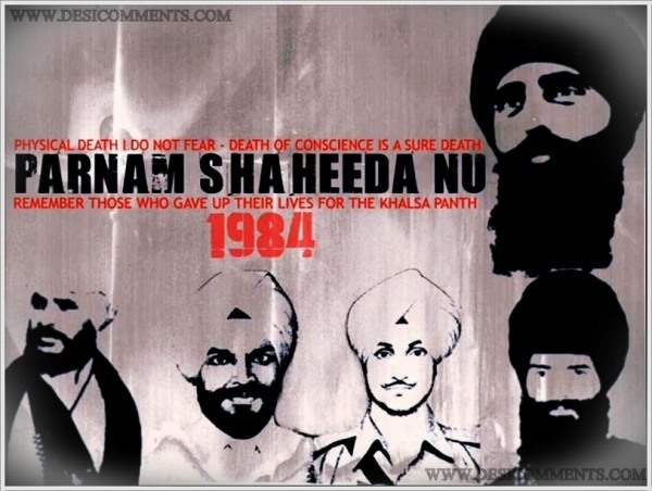 Parnam shaheeda nu 1984