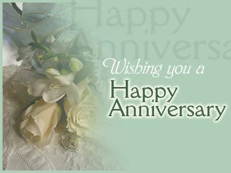 Wishing you a Happy Anniversary