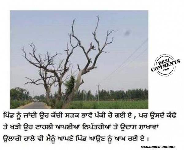 Pind nu jandi oh kachi sadak