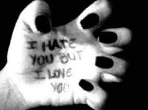 I hate you but I love you