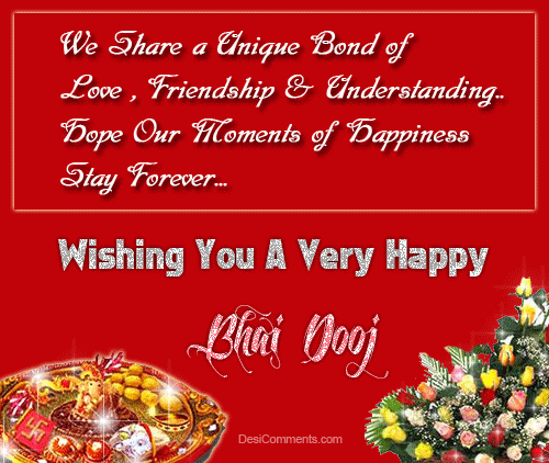 Wishing You A Very Happy Bhai Dooj 