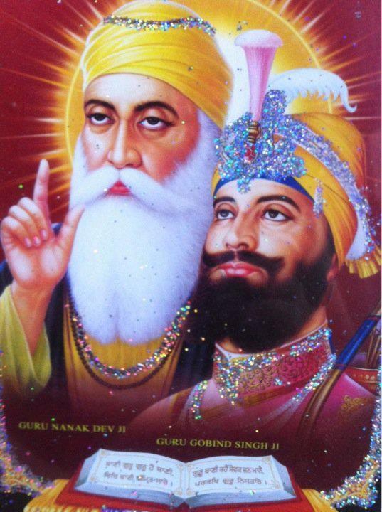 Sri Guru Nanak Dev Ji, Sri Guru Gobind Singh Ji - DesiComments.com
