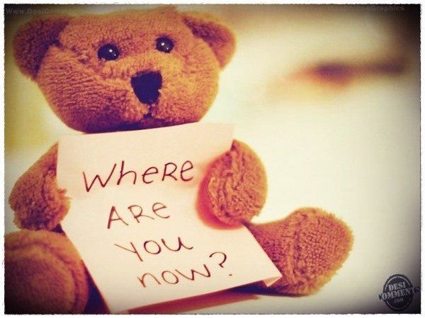 Where are you now?