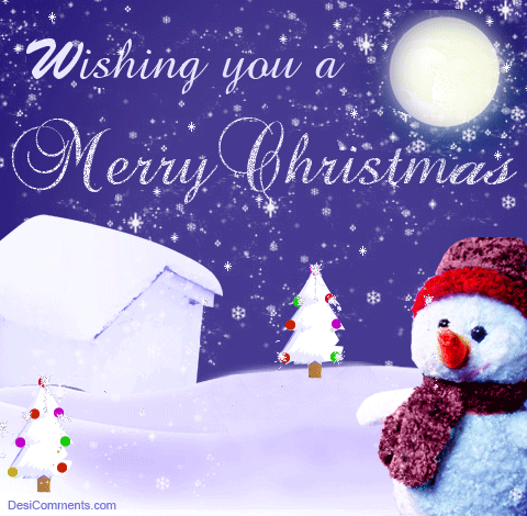 Wishing you a merry christmas - Desi Comments