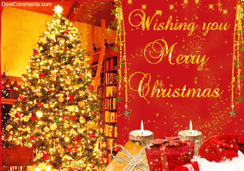 Wishing you merry christmas - DesiComments.com