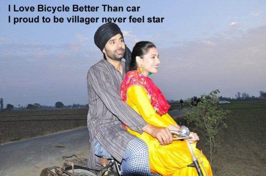 I love bicycle better than car