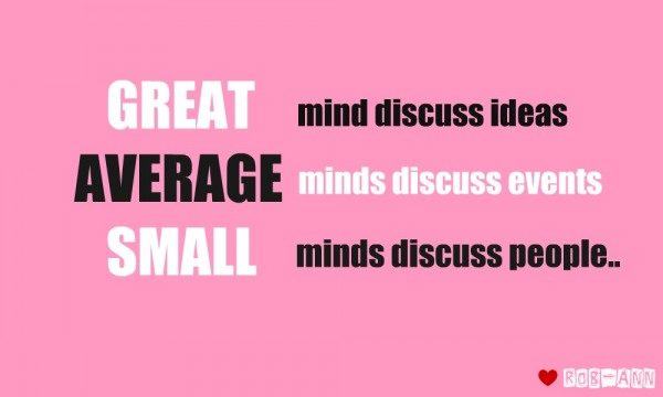 Great mind discuss ideas