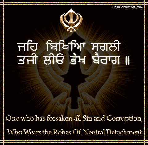 One who has forsaken all sin and corruption…