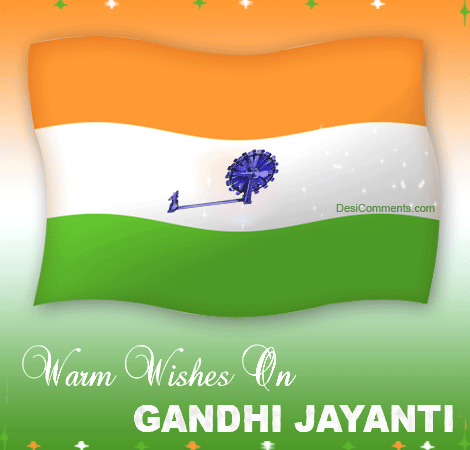 Warm Wishes On Gandhi Jayanti