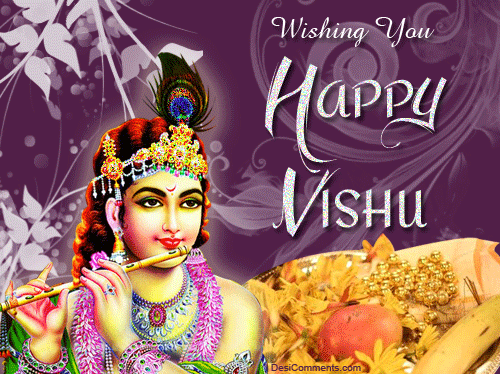 Wishing You Happy Vishu 