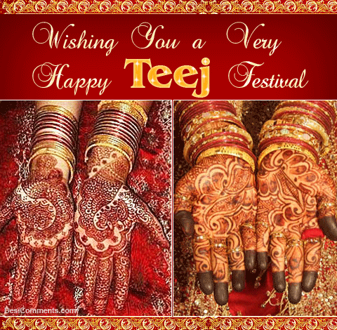 Wishing You A Very Happy Teej Festival