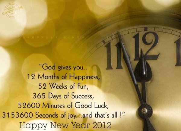 Happy New Year 2012