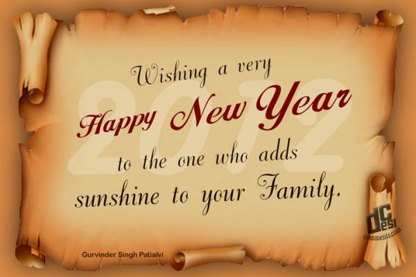 Happy New Year 2012