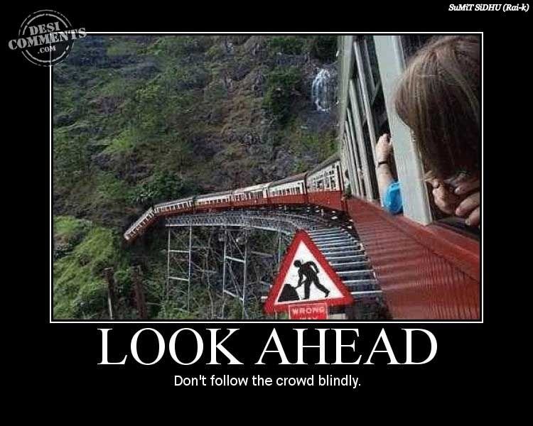 Image result for following blindly meme