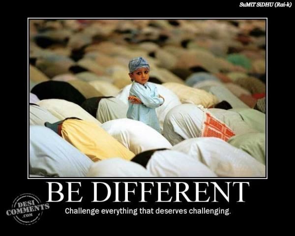 Be Different