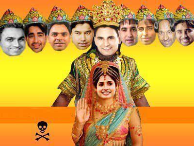 Miss Pooja Funny Picture