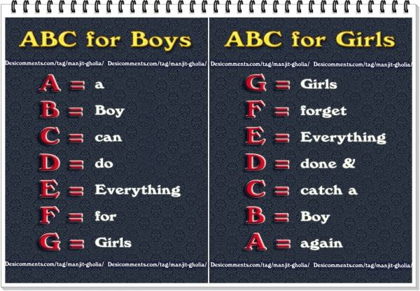 ABC for boys and girls (not for all)