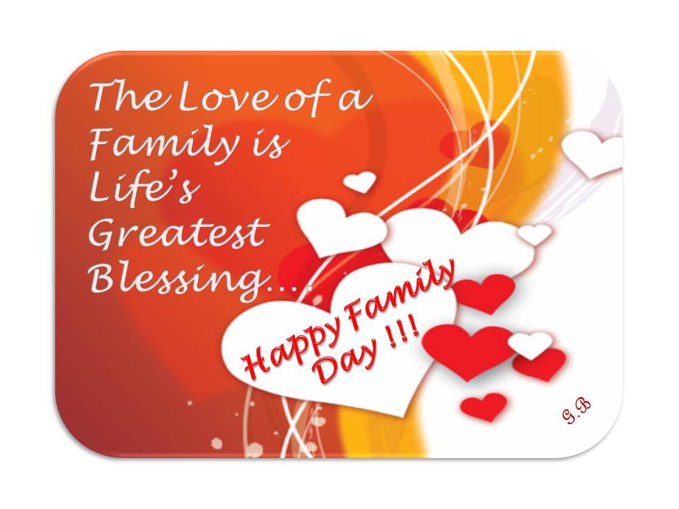 Happy Family Day - DesiComments.com